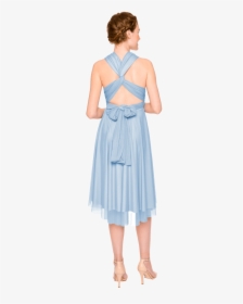 Powder Blue Tulle Short Straight"onerror='this.onerror=null; this.remove();' XYZ="//cdn - A-line, HD Png Download, Free Download